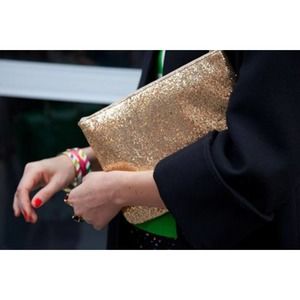 NEW Kate Spade New York Sparkler Gia Pouch/Clutch